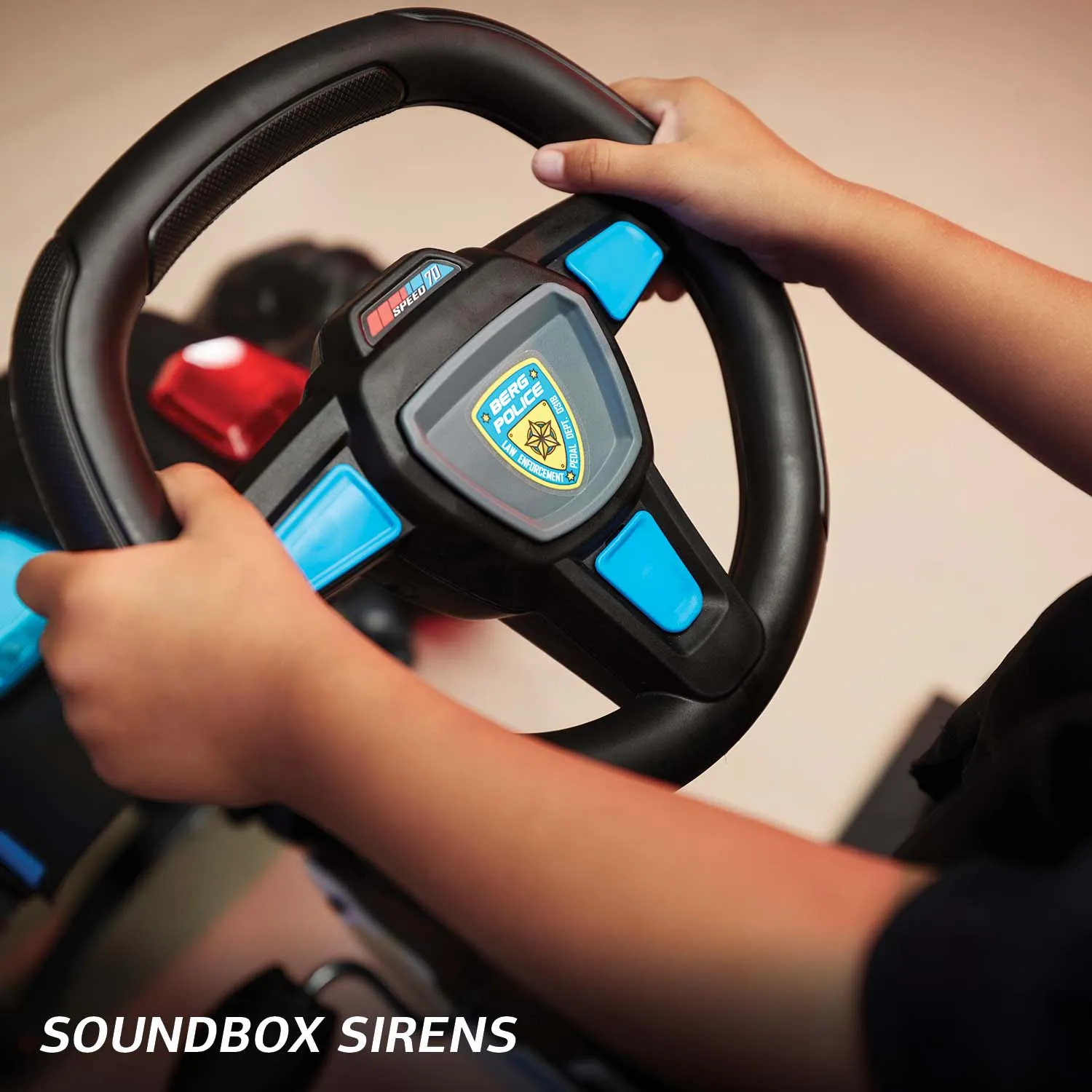 Berg Buzzy John Deere Go-Kart Police
