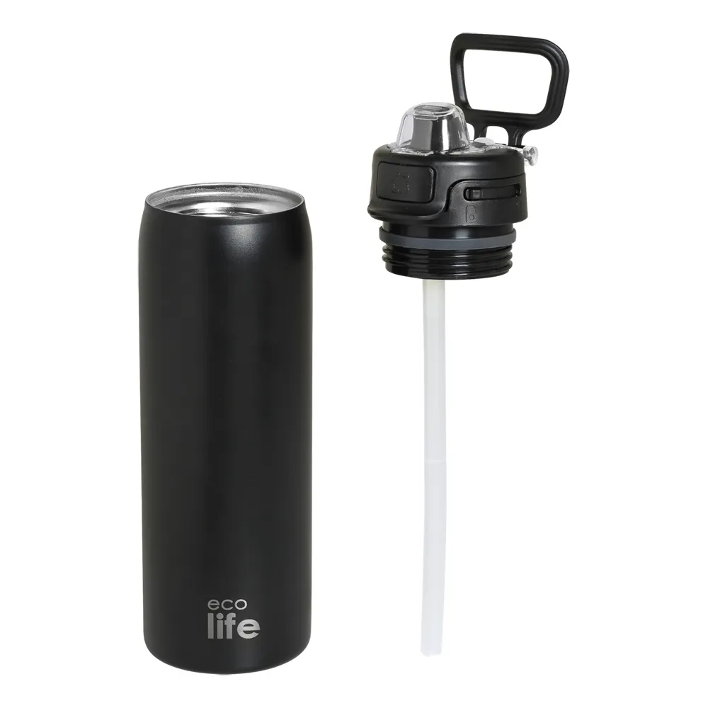 Ecolife Deep Black Thermos 650ml
