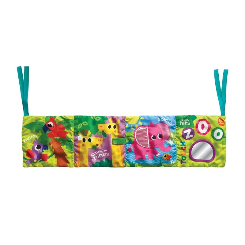 Kids Hits Touch Zoo Crib Bumper