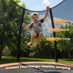 Bebe Stars Trampoline with Net 140cm