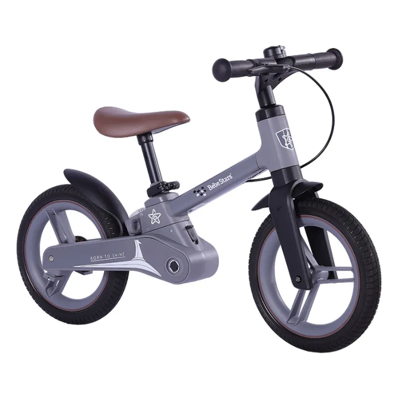Bebe Stars Bicycle Speedy With Training Wheels Grey