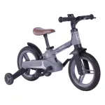 Bebe Stars Bicycle Speedy With Training Wheels Grey