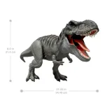 Jurassic World Rebirth Power Devour Tyrannosaurus Rex Dinosaur Figure, Constant Chomp Lights & Sound