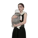 Bebe Stars Baby Carrier Heart Air Max Grey