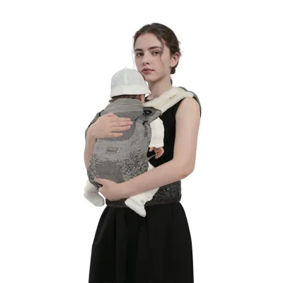 Bebe Stars Baby Carrier Heart Air Max Grey