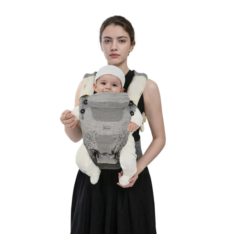 Bebe Stars Baby Carrier Heart Air Max Grey