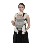 Bebe Stars Baby Carrier Heart Air Max Grey