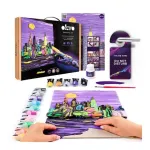 OKTO Air Dry Clay 3D Sensory Art Canvas - New York