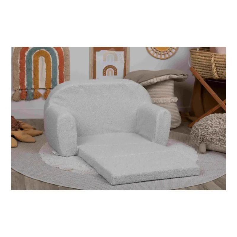 Delsit Double Sofa Boucle Grey