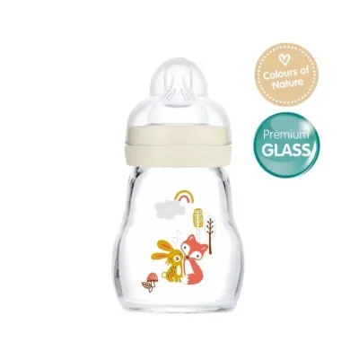 MAM Feel Good Premium Glass Bottle 170ml