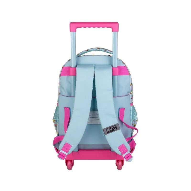 Must Team My Melody  Primary School Trolley School Bag with 3 cases