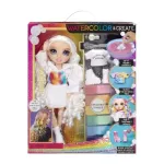 Rainbow High Watercolor & Create DIY Fashion Doll Purple Eyes Tie-Dye