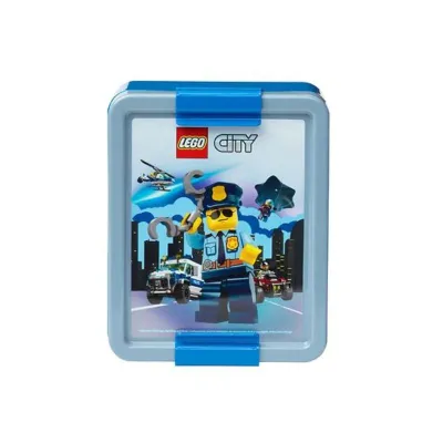 Lego City Lunch Box - Blue