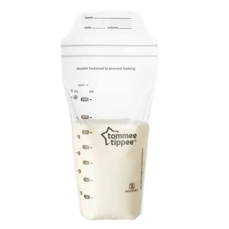 Tommee Tippee Milk Storage Bags x 36