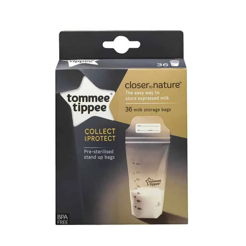 Tommee Tippee Milk Storage Bags x 36