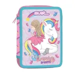 Pencil Case Double Decker Filled Must Unicorn Dreams