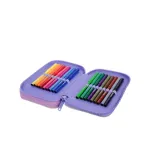 Double pencil case with equipment CoolPack Jumper 2 White Bunny