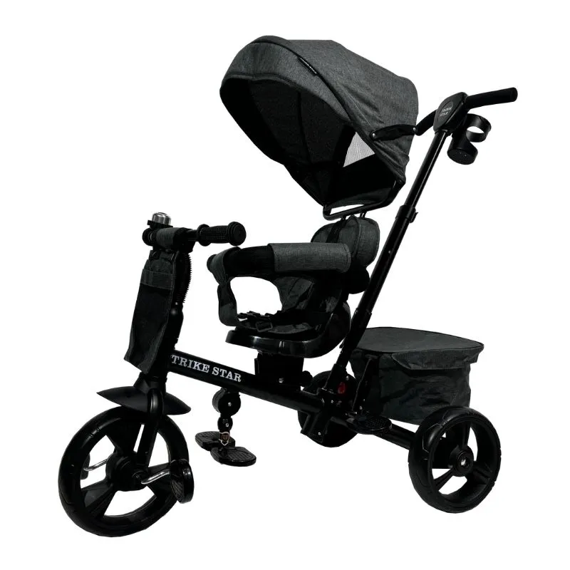 3 in 1 – TrikeStar Tricycle (332) for Kids - Grey