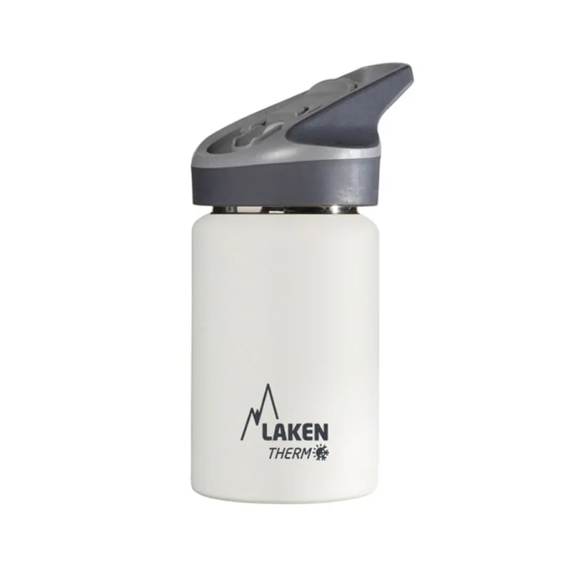 Laken Stainless Steel Thermos Bottle 350ml - White