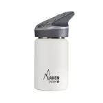 Laken Stainless Steel Thermos Bottle 350ml - White