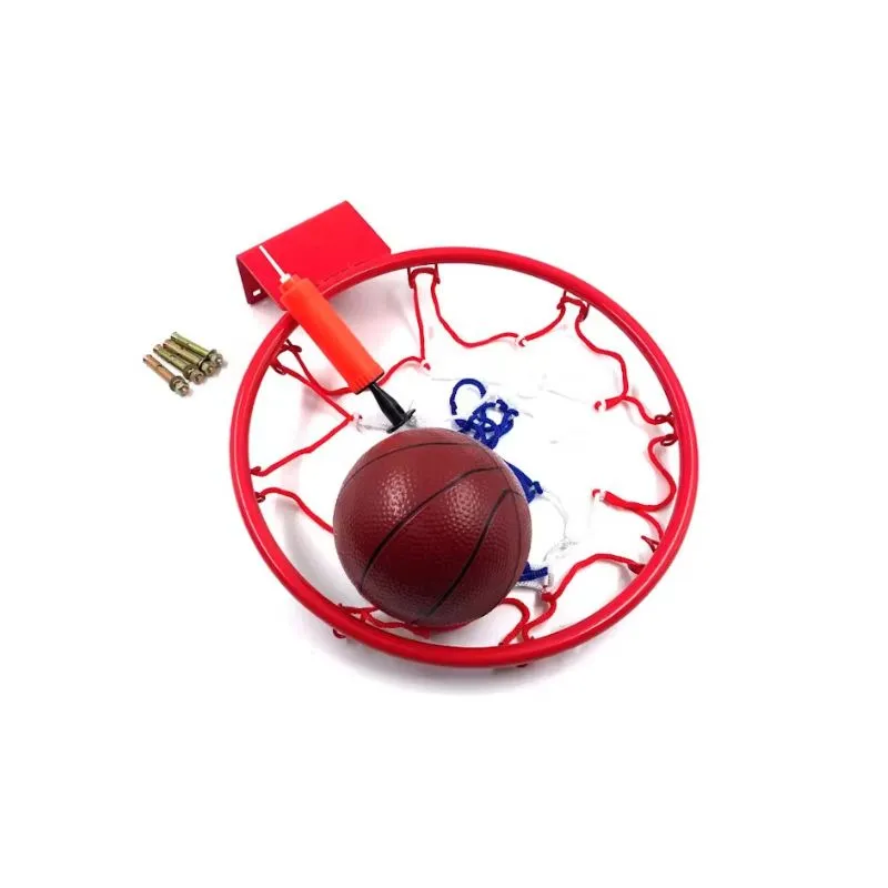 Basketball Hoop and Inflatable Ball Set