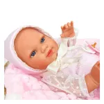 Nines D'Onil Baby Rn Doll Plumeti Case - Pink