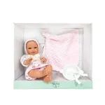 Nines D'Onil Baby Rn Doll Plumeti Case - Pink