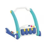 Bebestars Gym-Baby Walker Piano Happy 2in1 Blue