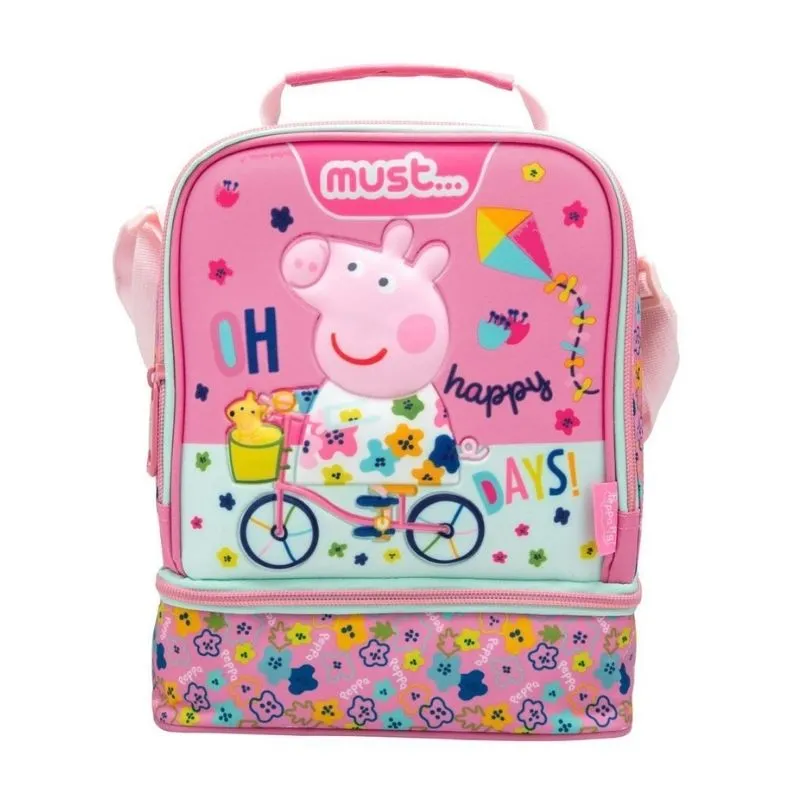 Lunch Bag Peppa Pig Must with isothermal special inner lining