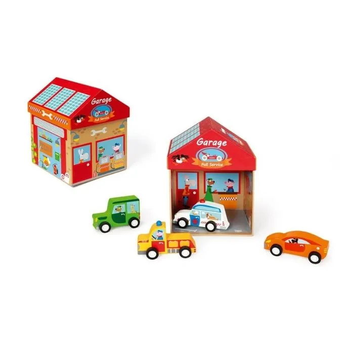 SCRATCH Play Box GARAGE 2 IN 1
