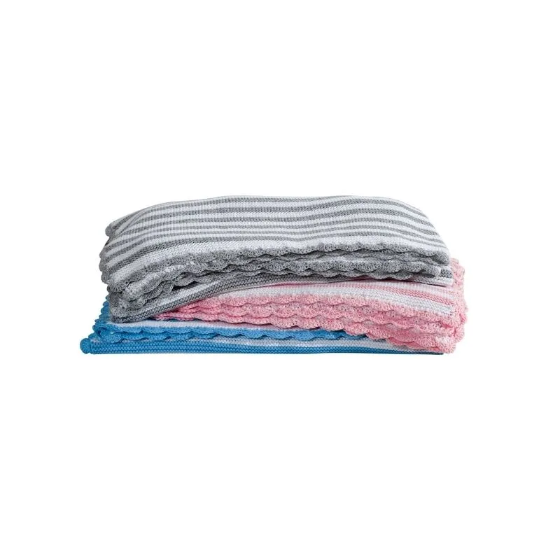 GPC POLO BABY KNITTED BLANKET 75X100
