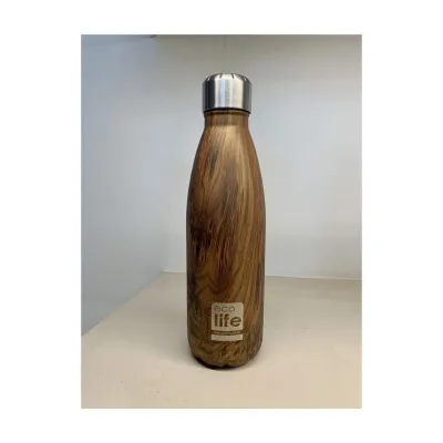 Ecolife - Wood Thermos 500ml