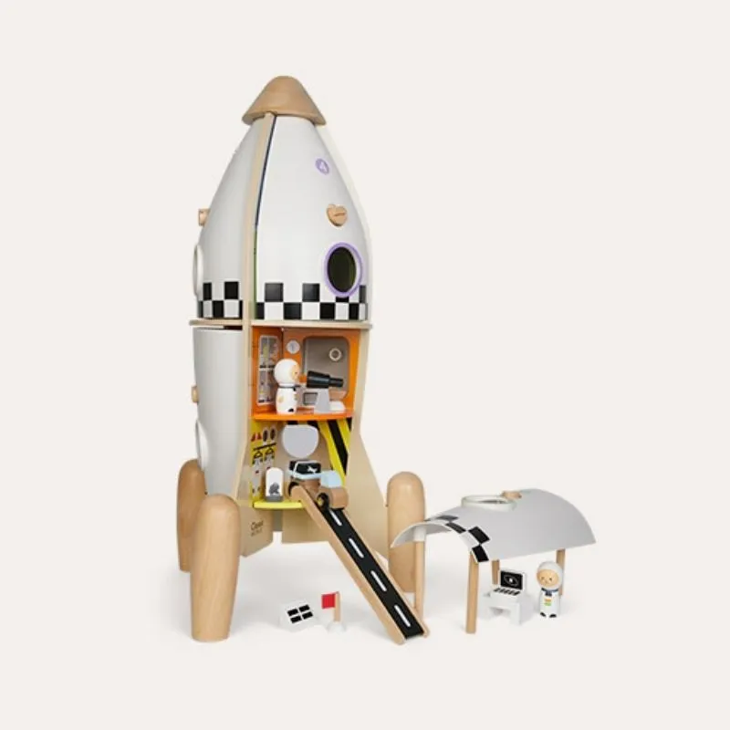 Classic World Wooden Rocket Ship