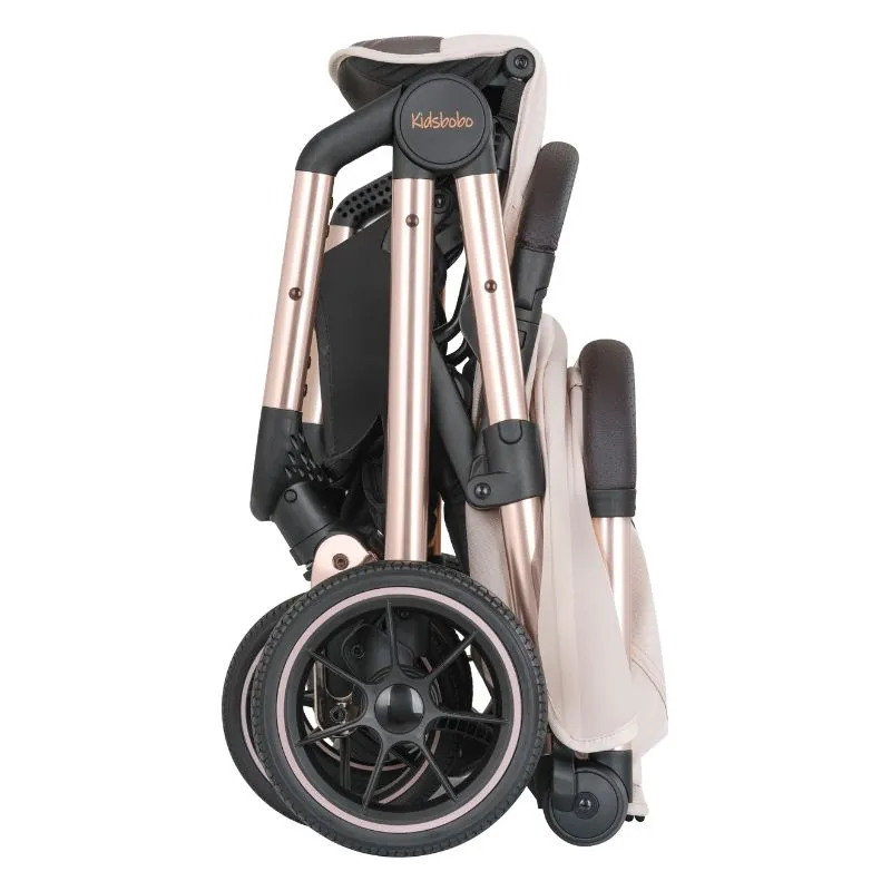 Kidsbobo Autofolding Stroller - Beige