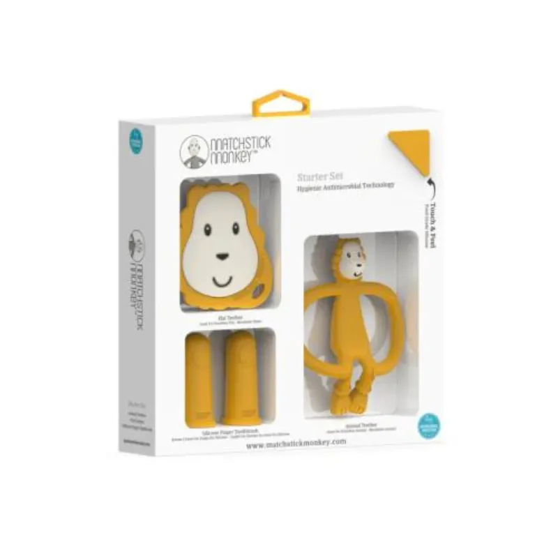 Matchstick Monkey teething starter set