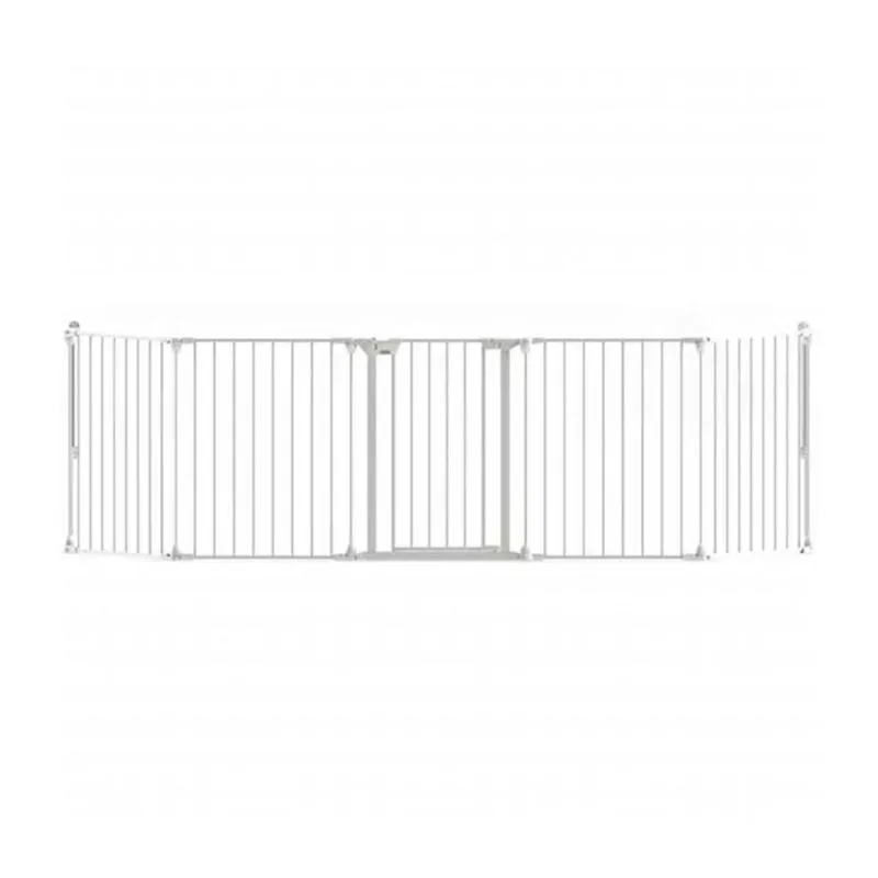 Noma 5-Panel Safety Gate Modular Metal White