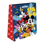 Paper Gift Bag 33x12x45cm Mickey/Minnie 2Designs