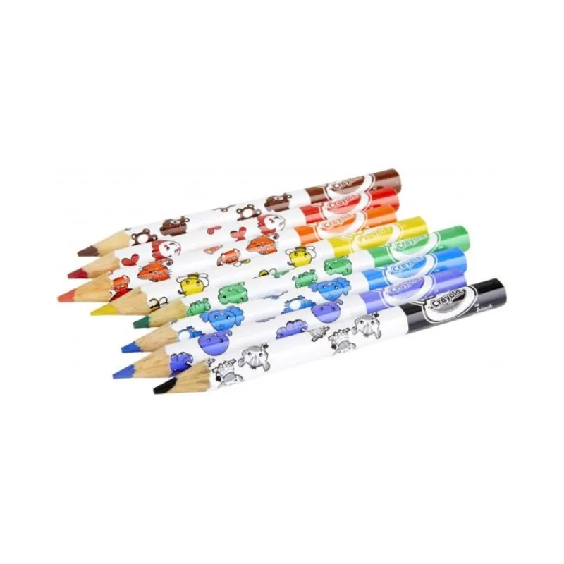 Crayola 8 Mini Kids Jumbo Pencils