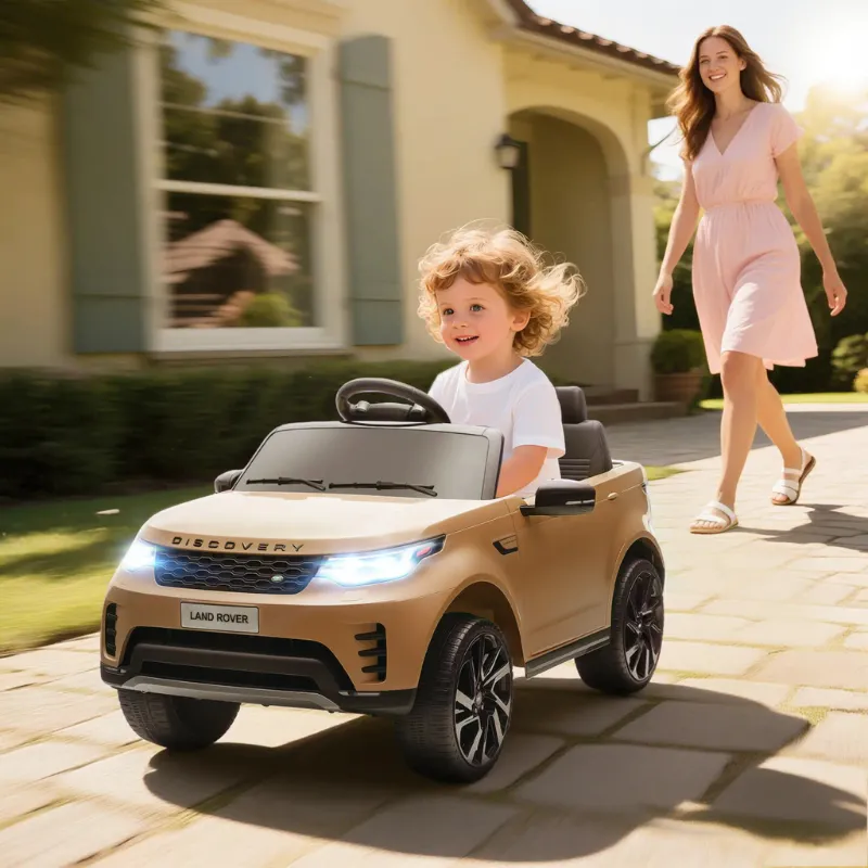 Land Rover Discovery Kids Car 12V – white