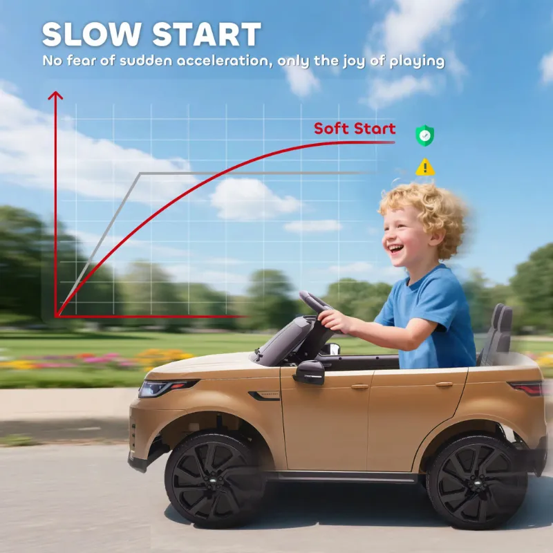 Land Rover Discovery Kids Car 12V – white