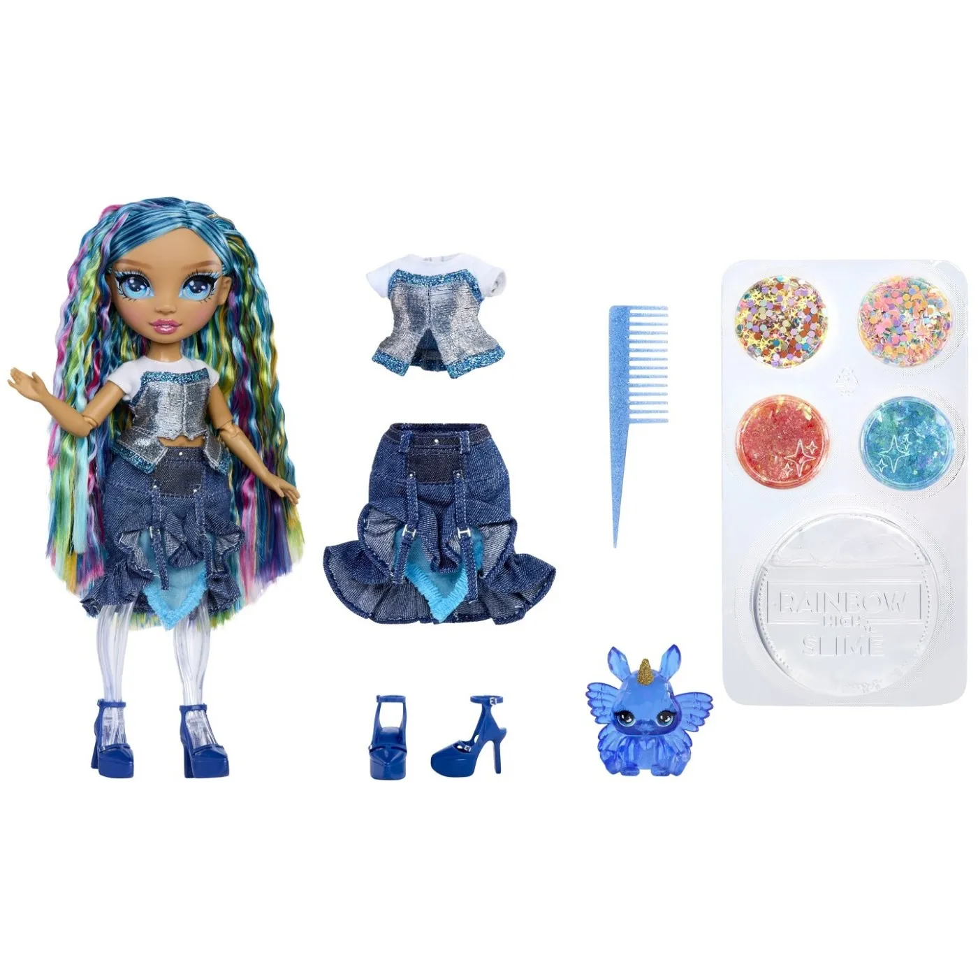 Rainbow High Rainbow Shimmers Fashion Doll With Slime