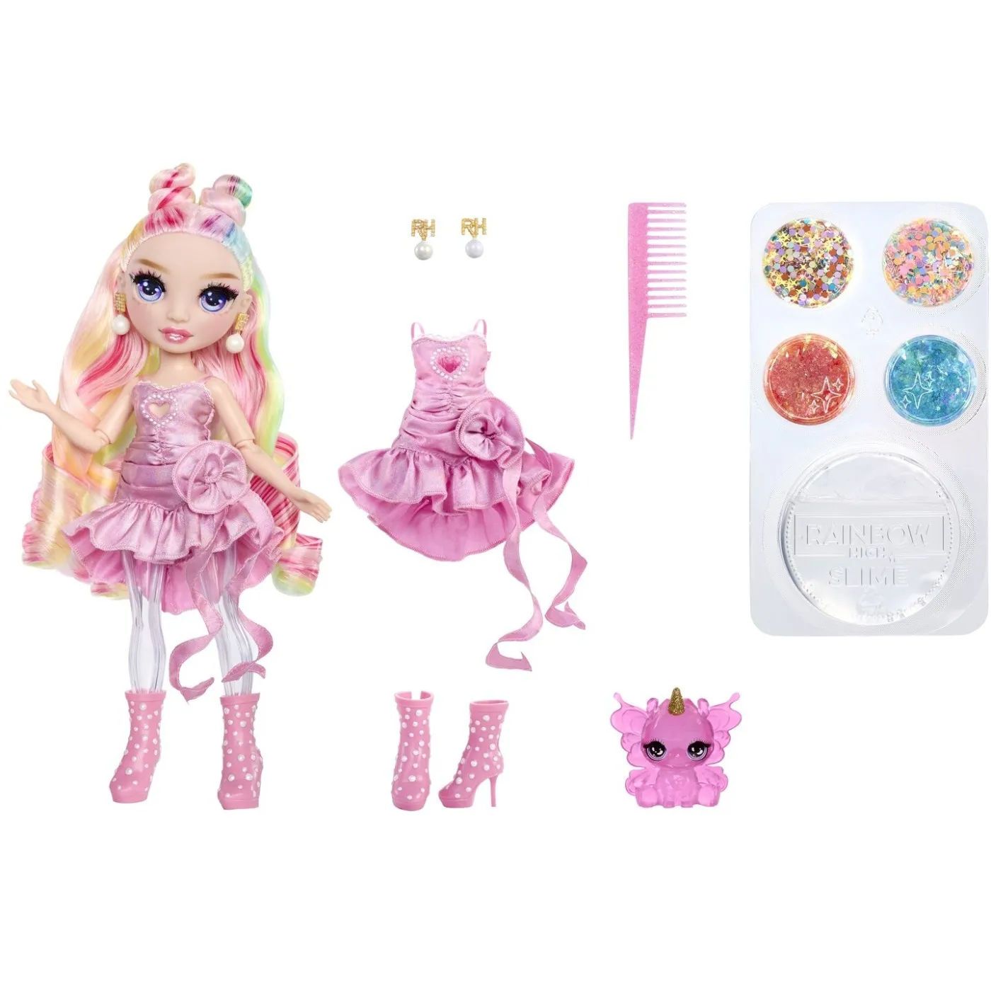 Rainbow High Rainbow Shimmers Fashion Doll With Slime