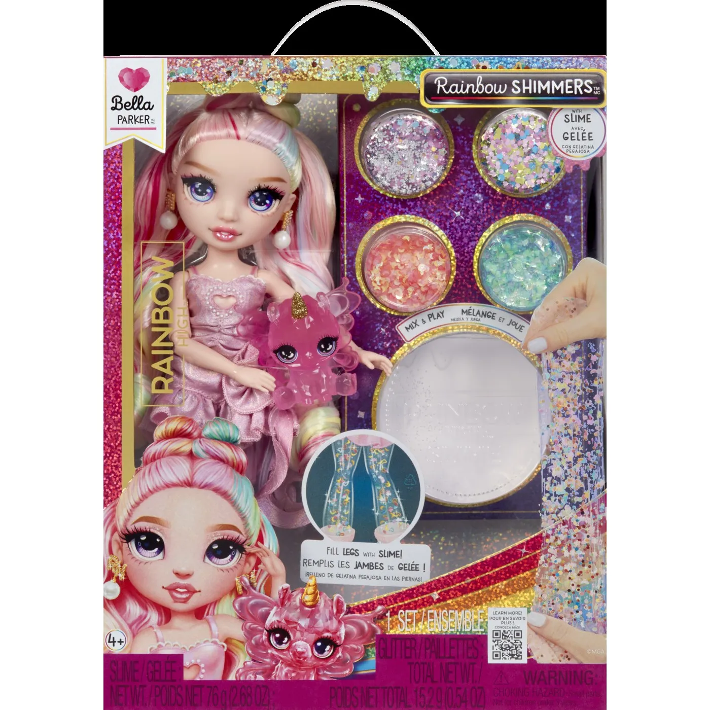 Rainbow High Rainbow Shimmers Fashion Doll With Slime
