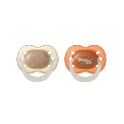 Tommee Tippee Night Time Soother 0-6m 2pk
