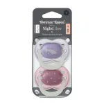 Tommee Tippee Night Time Soother 0-6m 2pk