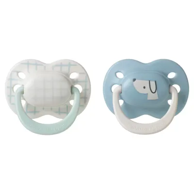 Tommee Tippee Decorated Ultimate Fit Boy Soother 0-6m (2 Pack)