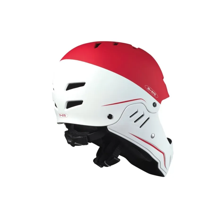 Micro Racing Helmet White/Red