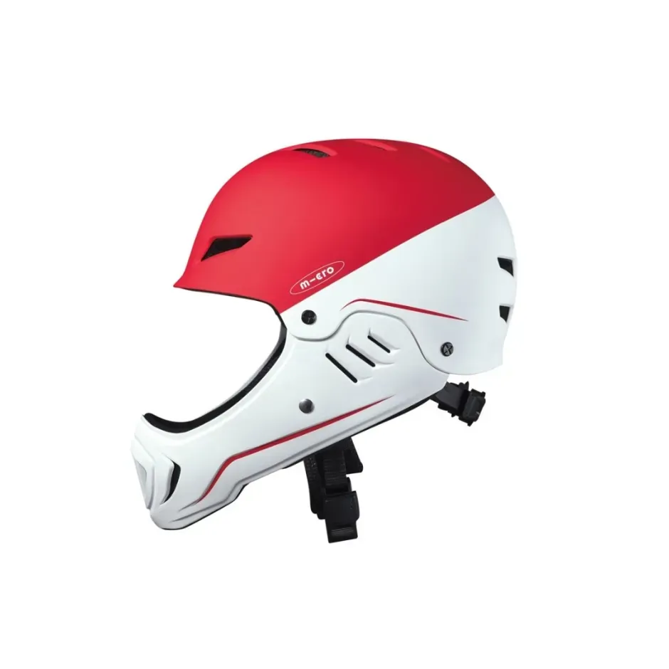 Micro Racing Helmet White/Red