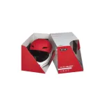 Micro Racing Helmet White/Red