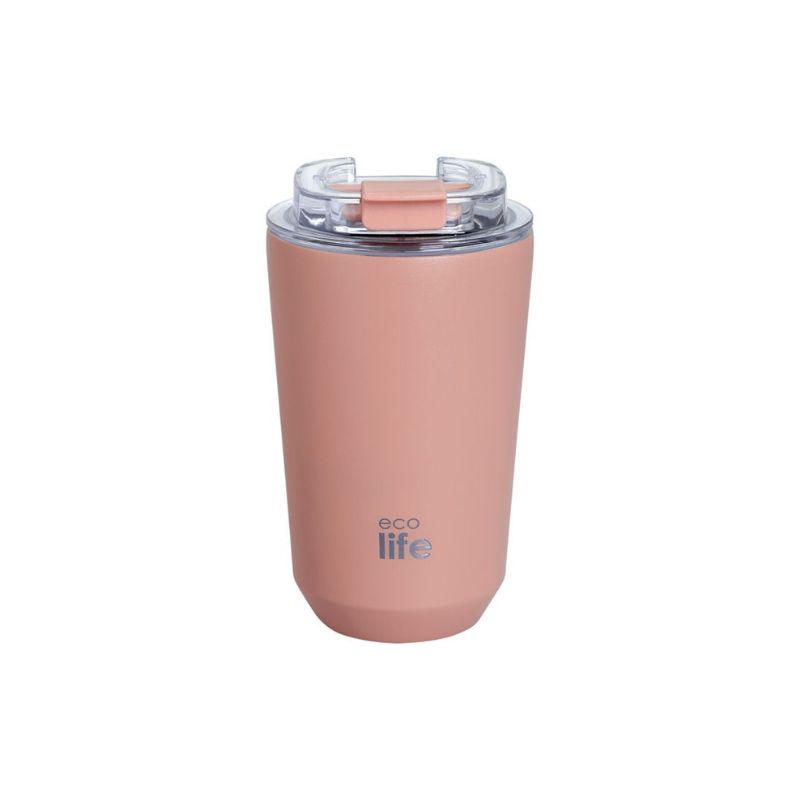 Ecolife Pure Coffee Thermos 360ml , Pink